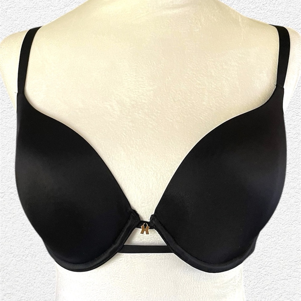 Savage X Fenty Black T-shirt Bra Size 36D